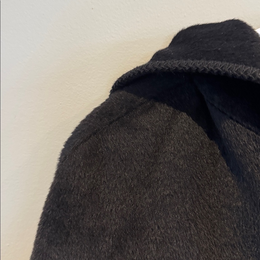 Piacenza baby llama hooded coat 8 oversized - Picture 2 of 5